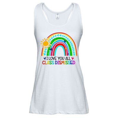 I Love You All Class Dismissed Teacher for Wo Ladies Essential Flowy Tank