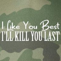 I Like You Best I’ll Kill You Last Legacy Tie Dye Trucker Hat