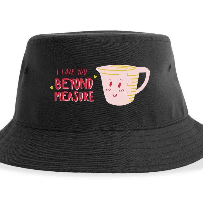 I Love You Beyond Measure Sustainable Bucket Hat
