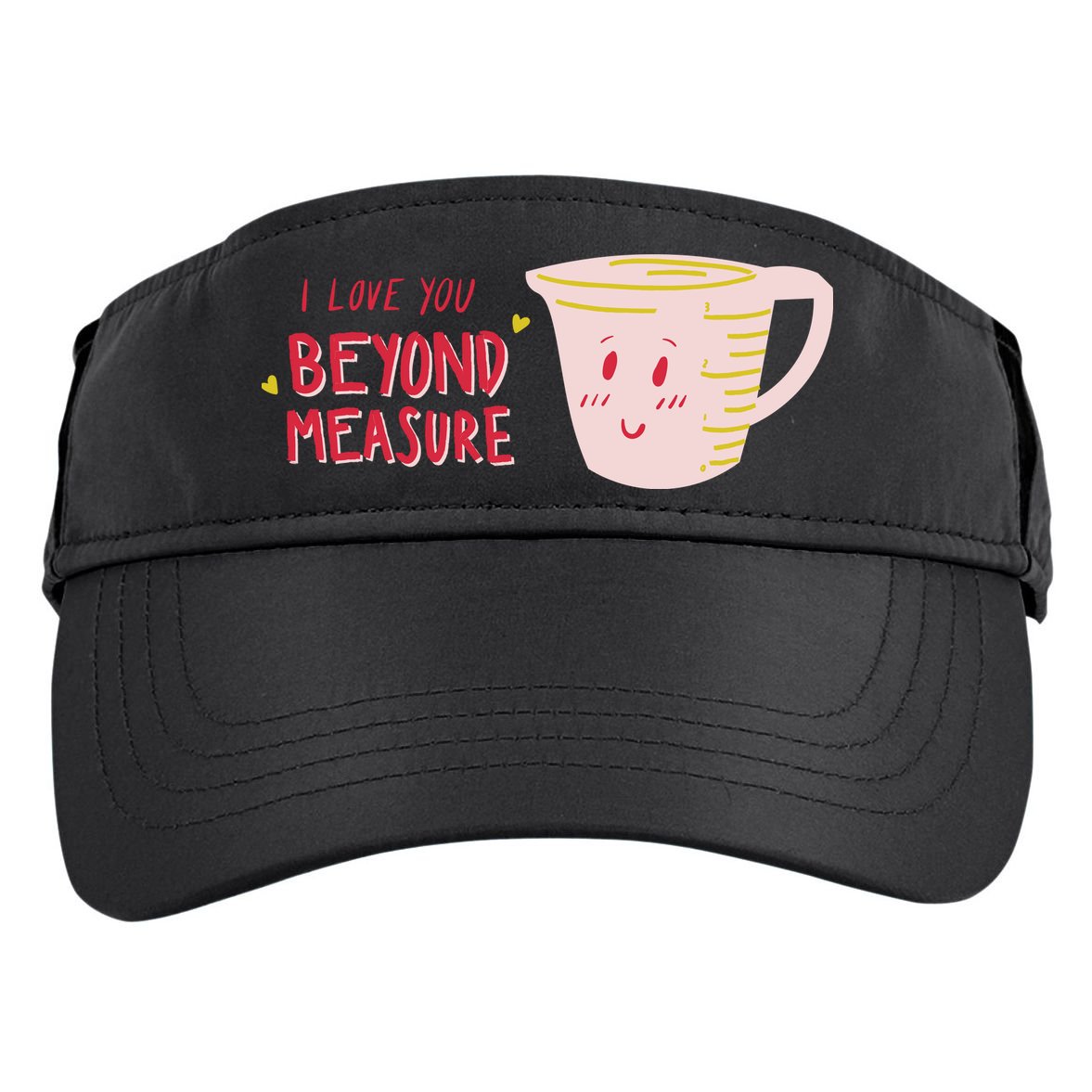 I Love You Beyond Measure Adult Drive Performance Visor