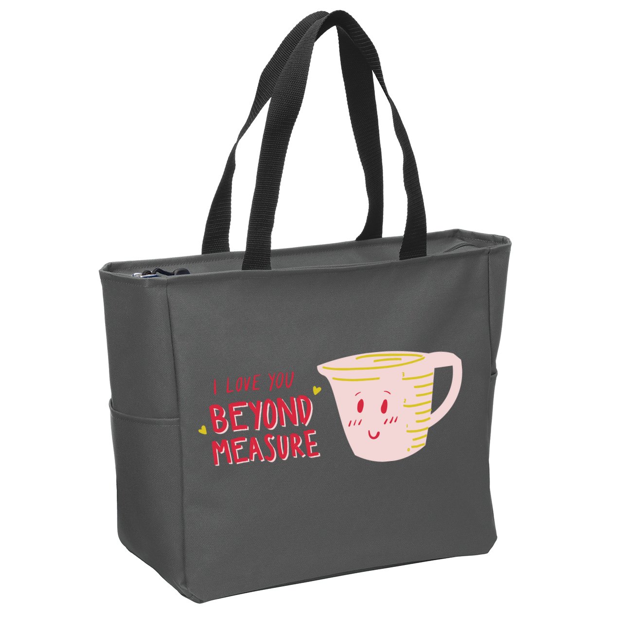 I Love You Beyond Measure Zip Tote Bag