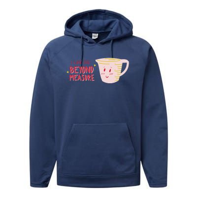 I Love You Beyond Measure Performance Fleece Hoodie