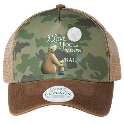I Love You To The Moon And Back Legacy Tie Dye Trucker Hat