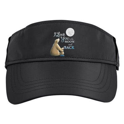 I Love You To The Moon And Back Adult Drive Performance Visor