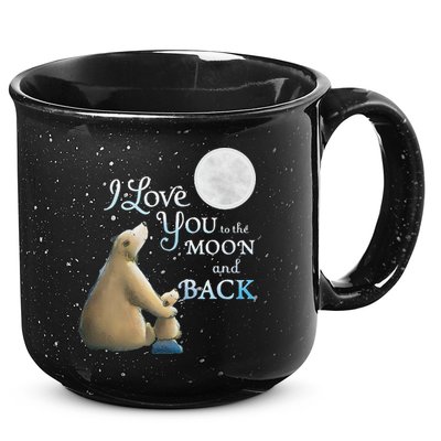 I Love You To The Moon And Back 15oz Campfire Ceramic Mug