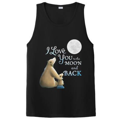 I Love You To The Moon And Back PosiCharge Competitor Tank