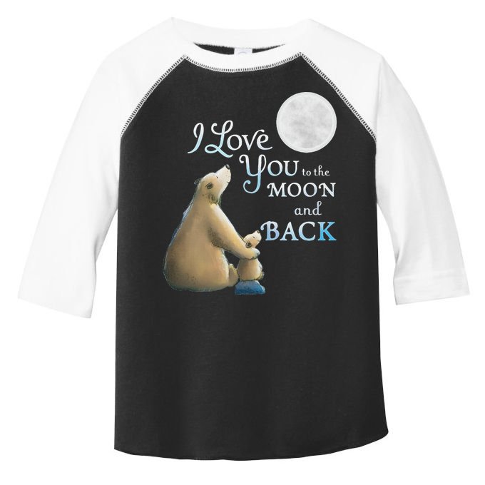 I Love You To The Moon And Back Toddler Fine Jersey T-Shirt