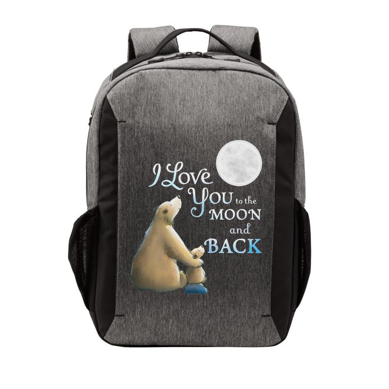 I Love You To The Moon And Back Vector Backpack