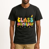 I Love You All Class Dismissed Retro Groovy Teacher Last Day Tall T-Shirt