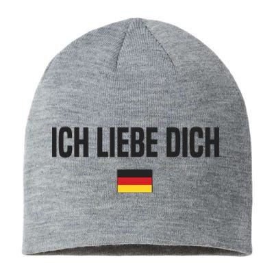 I Love You In German Language Germany Funny German Saying Sustainable Beanie