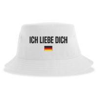 I Love You In German Language Germany Funny German Saying Sustainable Bucket Hat