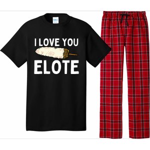 I Love You Elote Mexican Corn Pajama Set