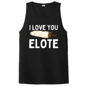 I Love You Elote Mexican Corn PosiCharge Competitor Tank