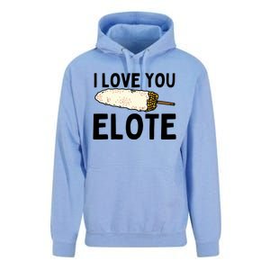 I Love You Elote Mexican Corn Unisex Surf Hoodie