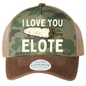 I Love You Elote Mexican Corn Legacy Tie Dye Trucker Hat