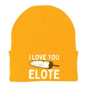 I Love You Elote Mexican Corn Knit Cap Winter Beanie