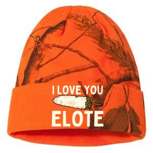 I Love You Elote Mexican Corn Kati Licensed 12" Camo Beanie