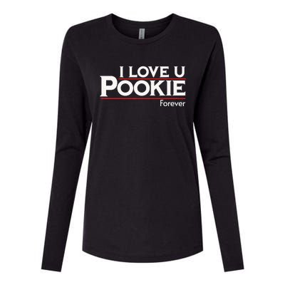 I Love You Pookie Forever Womens Cotton Relaxed Long Sleeve T-Shirt