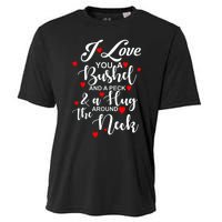 I Love You A Bushel And A Peck And A Hug Around The Neck Meaningful Gift Cooling Performance Crew T-Shirt