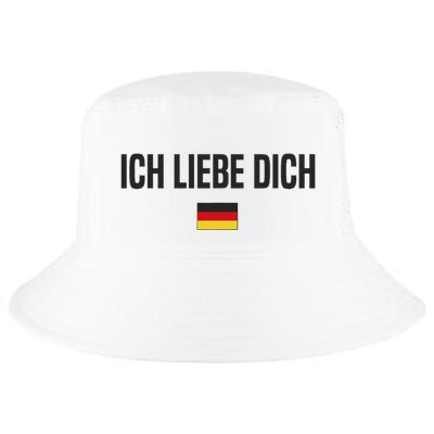 I Love You In German Language Germany Funny German Saying Cool Comfort Performance Bucket Hat