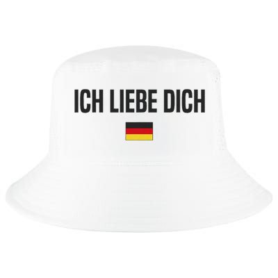 I Love You In German Language Germany Funny German Saying Cool Comfort Performance Bucket Hat