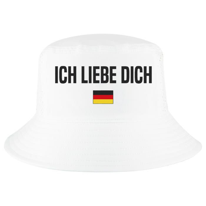 I Love You In German Language Germany Funny German Saying Cool Comfort Performance Bucket Hat