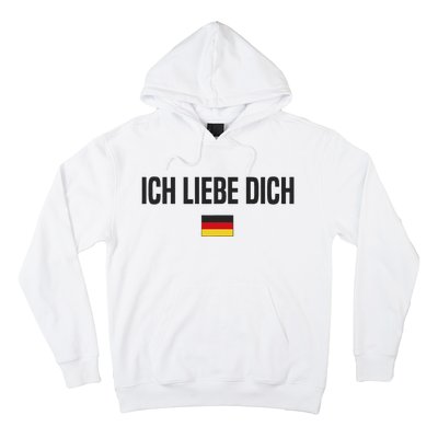 I Love You In German Language Germany Funny German Saying Hoodie