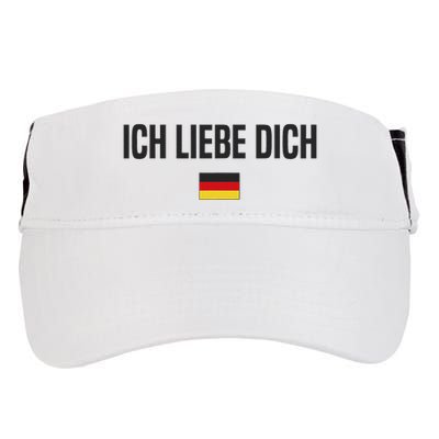 I Love You In German Language Germany Funny German Saying Adult Drive Performance Visor