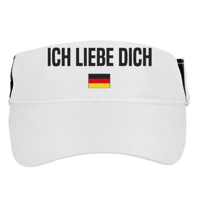 I Love You In German Language Germany Funny German Saying Adult Drive Performance Visor