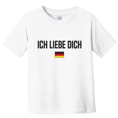 I Love You In German Language Germany Funny German Saying Toddler T-Shirt