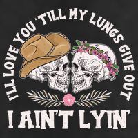 I'll Love You 'Till My Lungs Give Out I Ain't Lyin' Adult Drive Performance Visor