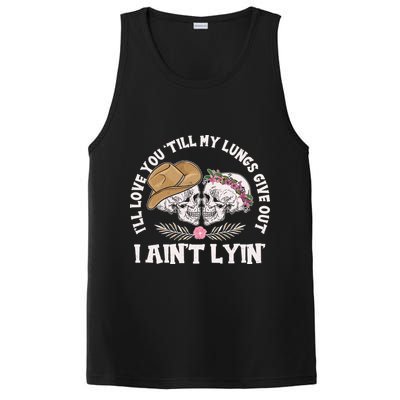 I'll Love You 'Till My Lungs Give Out I Ain't Lyin' PosiCharge Competitor Tank