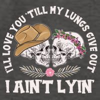 I'll Love You 'Till My Lungs Give Out I Ain't Lyin' Vector Backpack