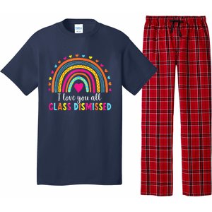 I Love You All Class Dismissed Teacher Last Day Of School Pajama Set