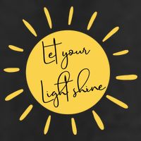 Inspirational Let Your Light Shine Quote Motivational Funny Gift 7 Panel Mesh Trucker Snapback Hat