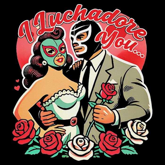 I Luchadore You Mesh Reversible Basketball Jersey Tank