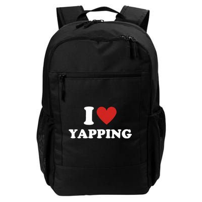  I Love Yapping I Heart Yapping Backpack