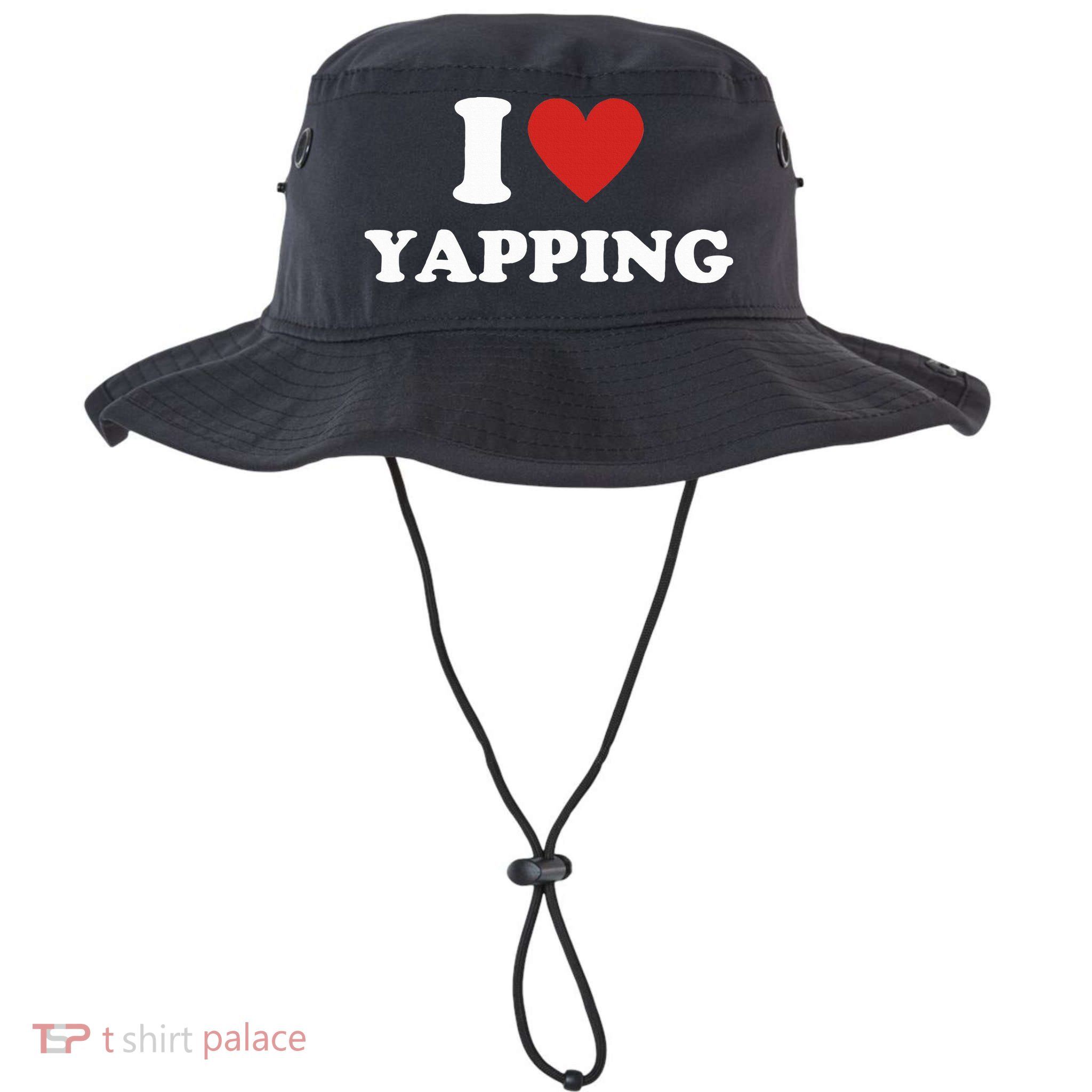  I Love Yapping I Heart Yapping Bucket Hat