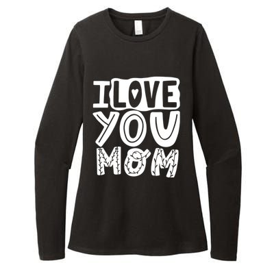 I Love You Mom Mothers Day Womens CVC Long Sleeve Shirt