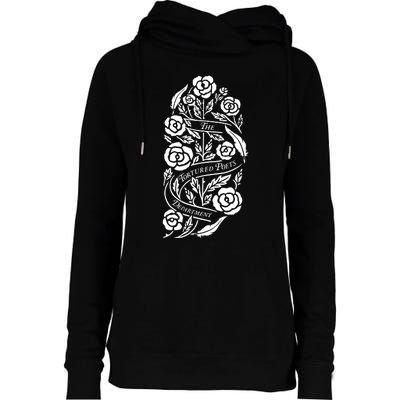 I Love You But Its Ruining My Life Womens Funnel Neck Pullover Hood