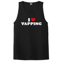 I Love Yapping I Heart Yapping Red Heart Funny PosiCharge Competitor Tank