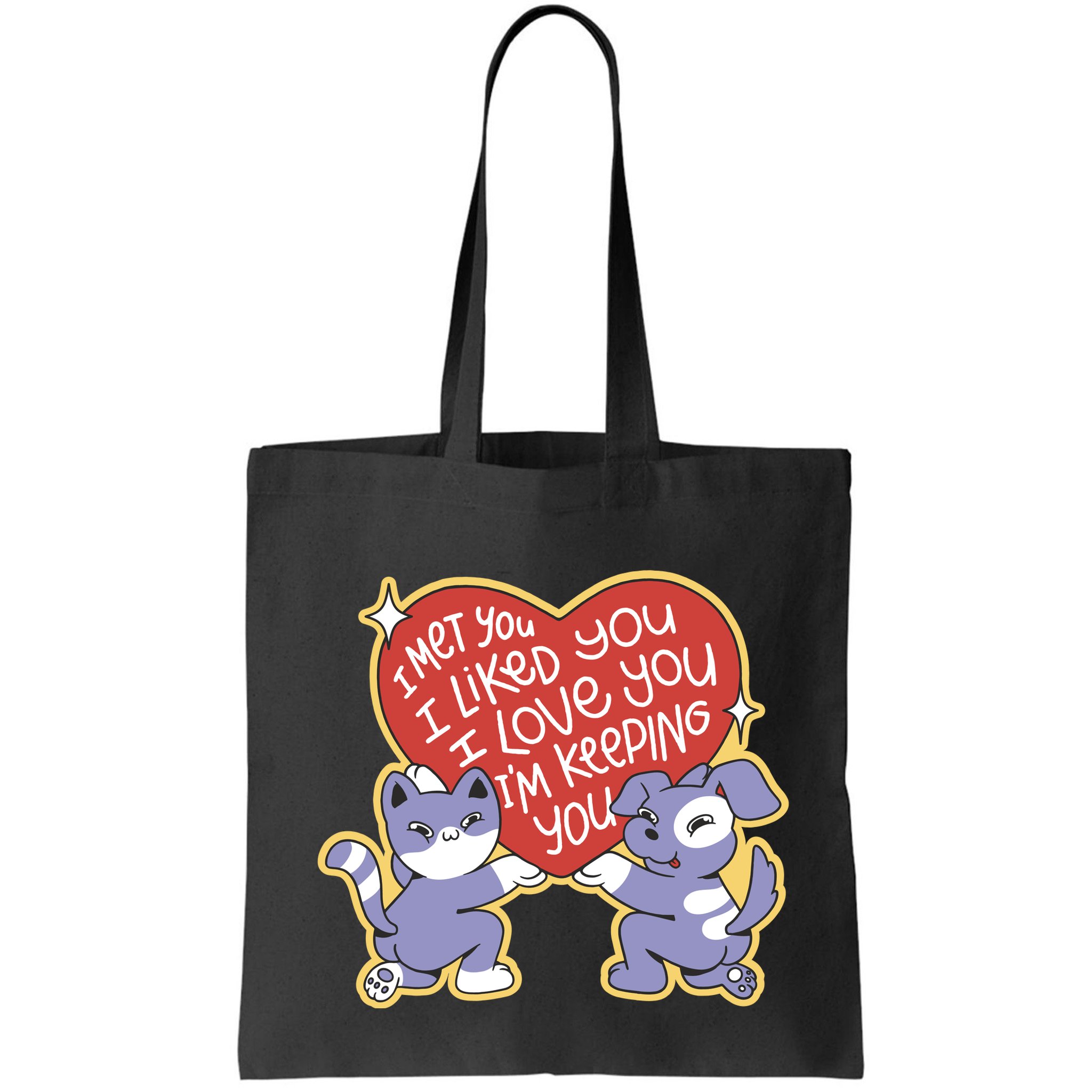 I Love You Heart Quote Cute Gift Bag