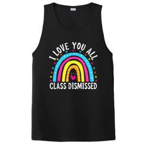 I Love You All Class Dismissed Teacher Last Day Of School PosiCharge Competitor Tank