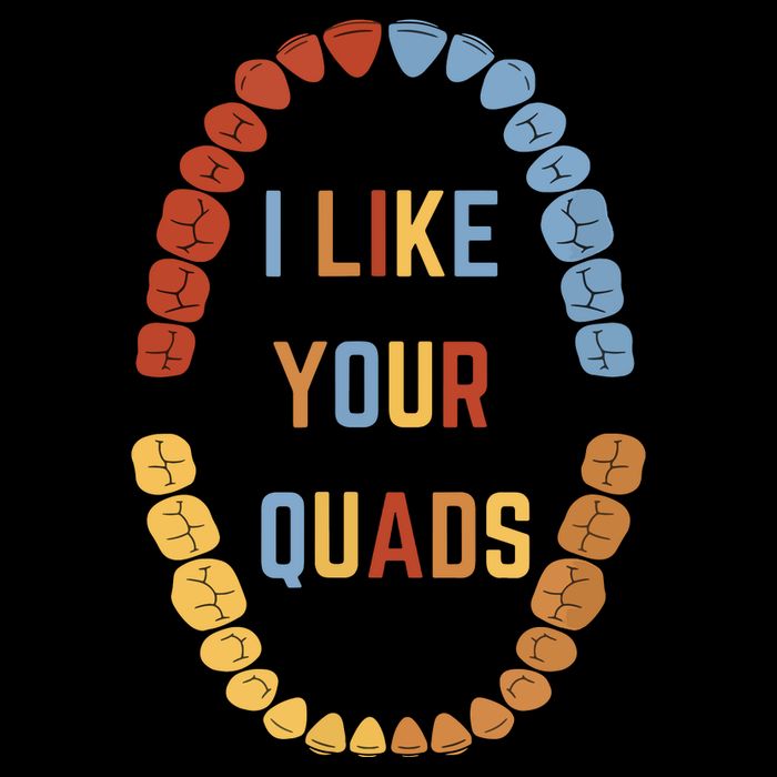 I Like Your Quads Funny Dentist Dental Assistant Bag
