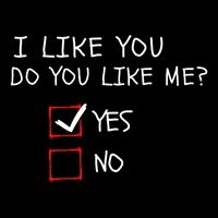 I Like You Do You Like Me Yes Or No Cute Conversation Starter Romantic Humor Bucket Hat