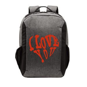 I Love YOU Heart Lovely Nerd Funny Fun4m3 ILove4m3 Premium Vector Backpack