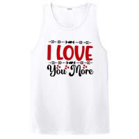 I Love You More, Funny Valentine, Valentine White, Valentine PosiCharge Competitor Tank