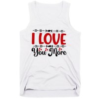 I Love You More, Funny Valentine, Valentine White, Valentine Tank Top