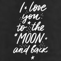 I Love You To The Moon And Back Cute Romantic Adult Drive Performance Visor