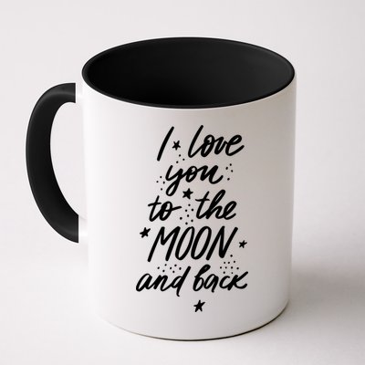 I Love You To The Moon And Back Cute Romantic Mug